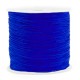 Macramé bead cord 0.8mm Cobalt blue
